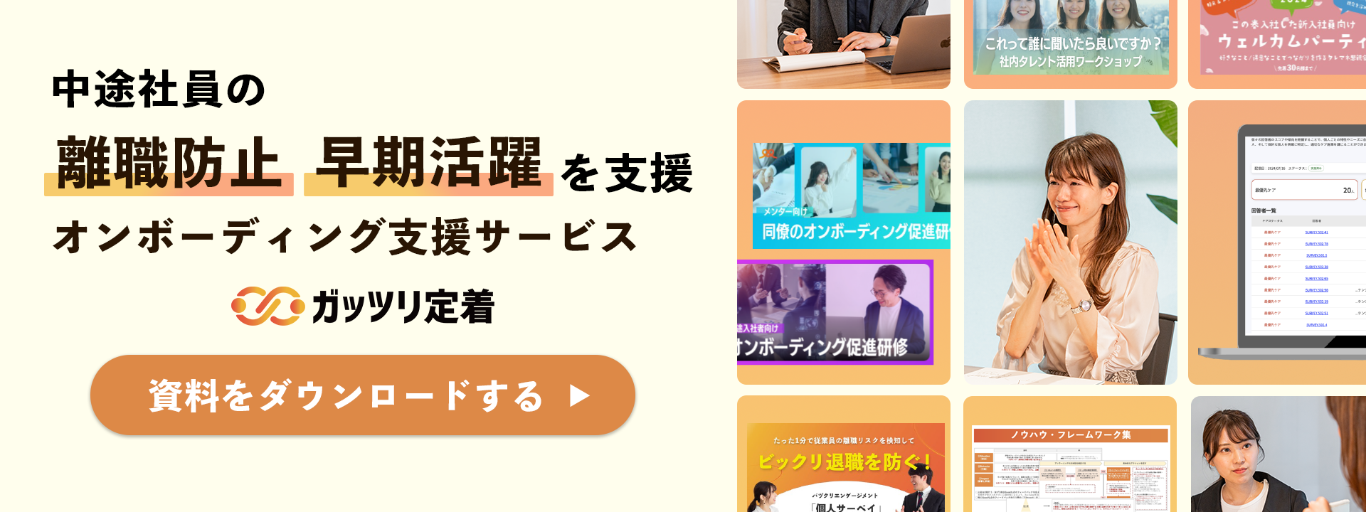 ガッツリ定着